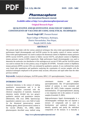 Quantitative Analysis (Presentation)