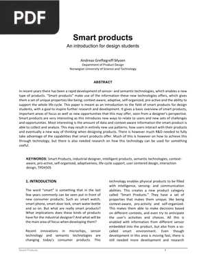Smart Products
