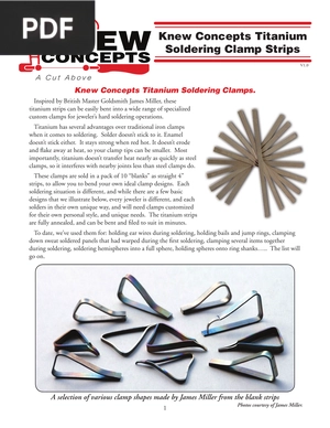 Soldering Clamp Instructions (Article)