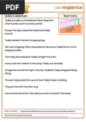 Teddy’s adventure