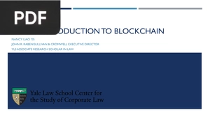 A Brief Introduction to Blockchain (Presentation)