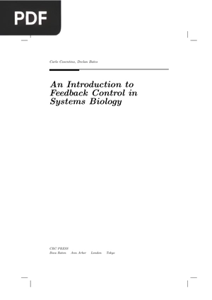 An Introduction to Feedback Control in Systems Biology