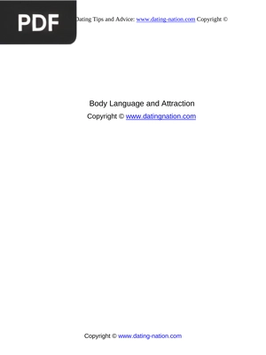 Body Language and Attraction