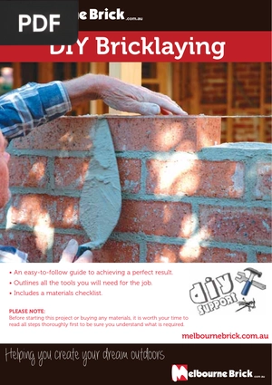 DIY Bricklaying (Article)