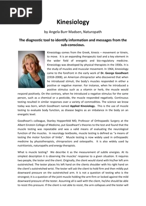 Kinesiology (Article)