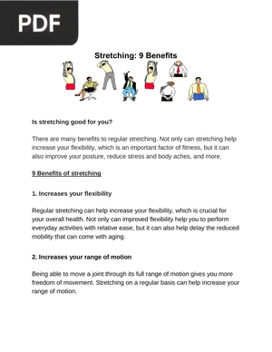 Stretching 9 Benefits (Article)