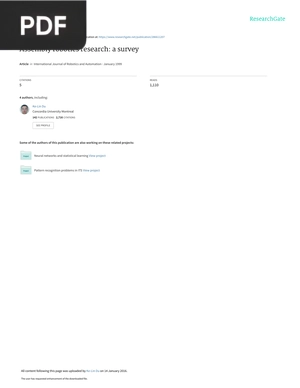 Assembly robotics research: a survey