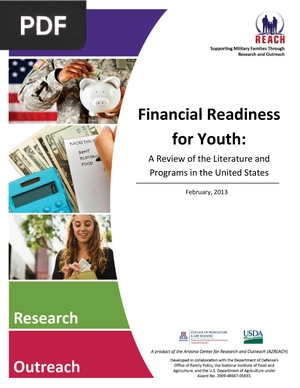 Financial Readiness for Youth A Review of the Literature and Programs in the United States