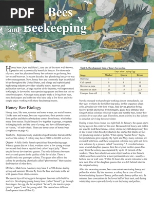 Honey Bees and Beekeeping