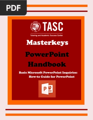 A Brief Look at PowerPoint