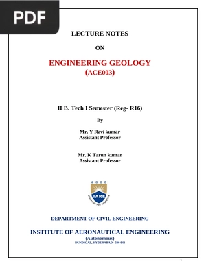 Engineering geology