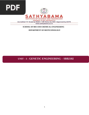 Genetic engineering