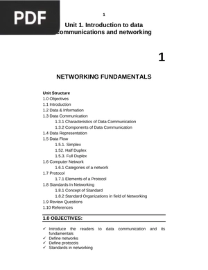 Networking fundamentals