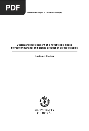 Design and development of a novel textile-based bioreactor