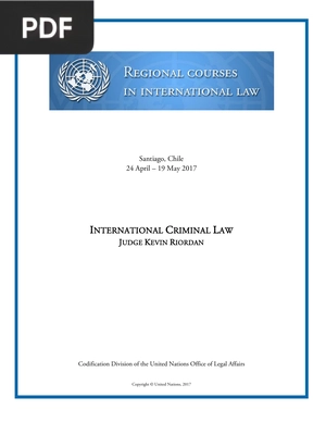 International Criminal Law