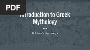 Introduction to Greek Mythology