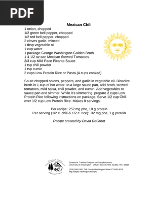 Mexican Chili