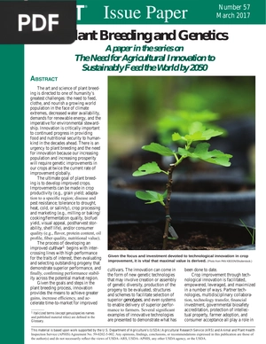 Plant Breeding and Genetics