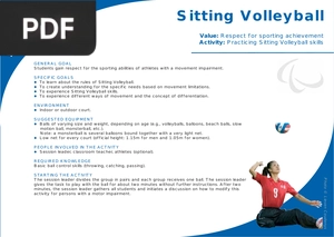 Sitting Volleyball (article)