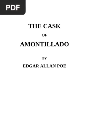 The Cask of Amontillado