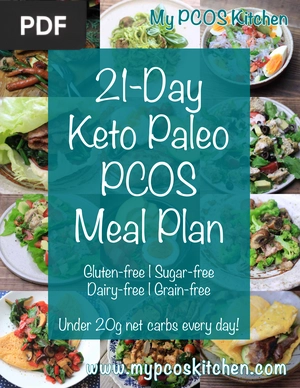 21-Day Keto Paleo PCOS Meal Plan