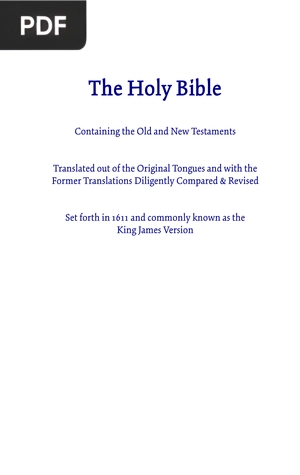 The Holy Bible