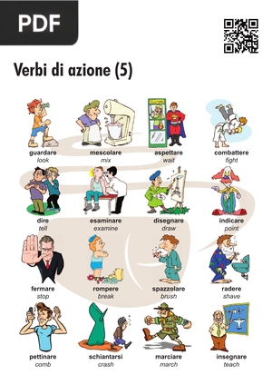 Italian Action Verbs 5