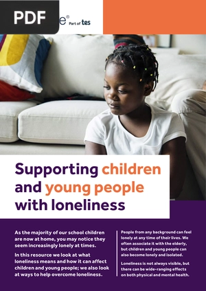 Supporting children and young people with loneliness (Article)