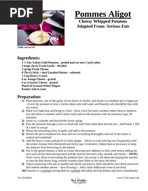 Pommes Aligot