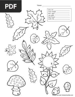 Free Colors German Worksheets for Kids (Article)