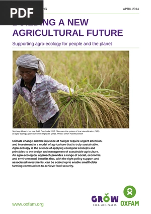 Building A New Agricultural Future