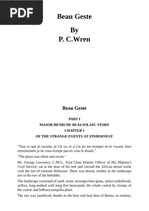 Beau Geste
