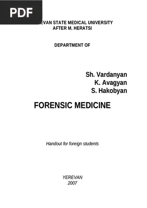 Forensic Medicine