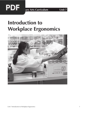 Introduction to Workplace Ergonomics