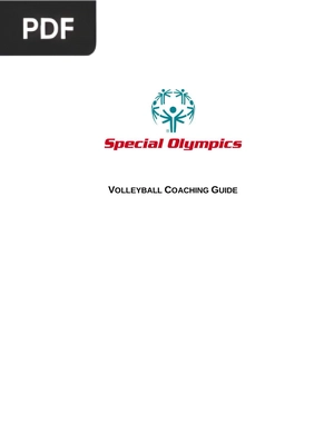 Volleyball coaching guide