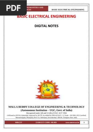Basic electrical engineering