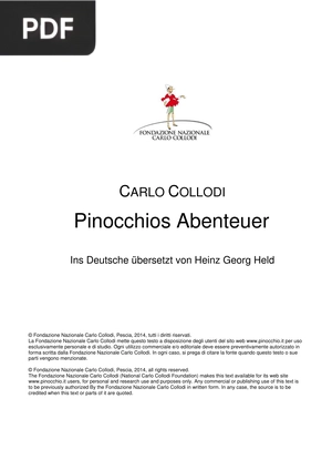 Pinocchios Abenteuer (Pinocchio)