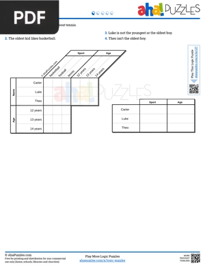 Basic 2 - Logic Puzzle