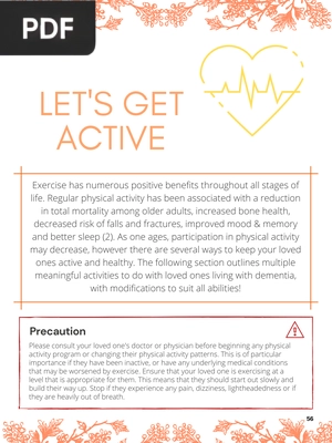 Activity Book 2 Created by Occupational Therapy Students For caregivers and their loved ones living with dementia