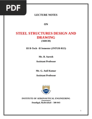 Steel structures design and drawing