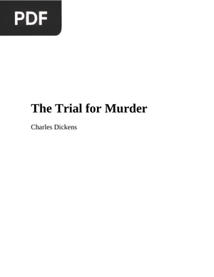 The Trial for Murder