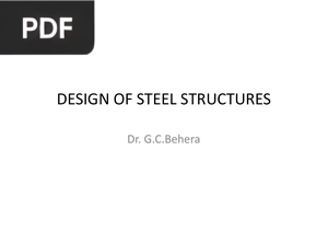 Design of steel structures (Presentation)