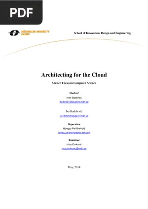 Architecting for the Cloud