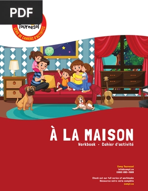 À la maison - Printable Workbooks for Kid