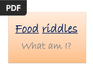 Food riddles
