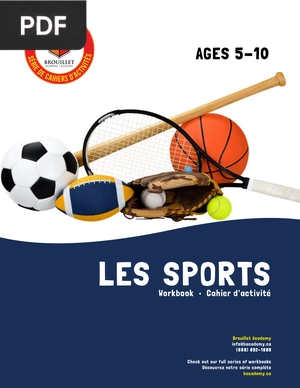 Les sports - Printable Workbooks for Kid