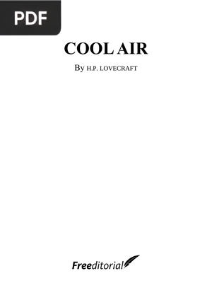 Cool Air Short story