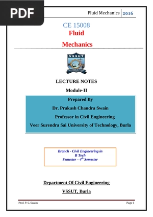 Fluid Mechanics