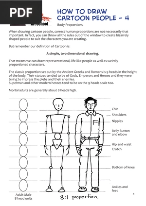 How to Draw Cartoon People (Article)