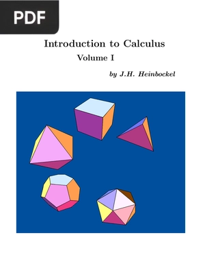 Introduction to Calculus